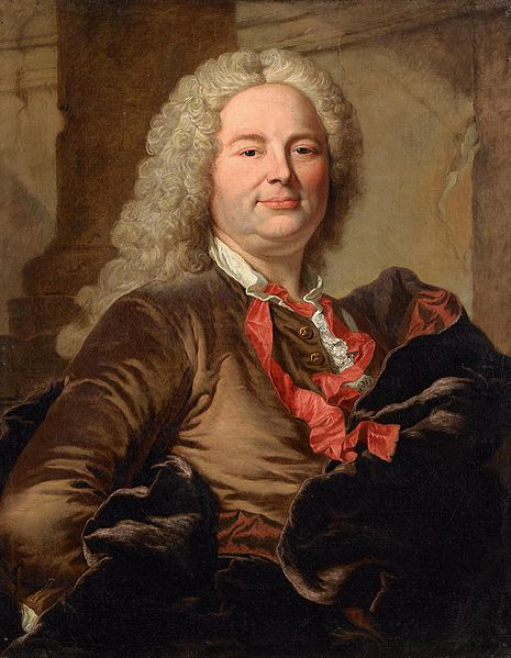 Charles Claude Ange Dupleix de Bacquencourt - fermier gnral, - par Hyacinthe Rigaud - en 1738